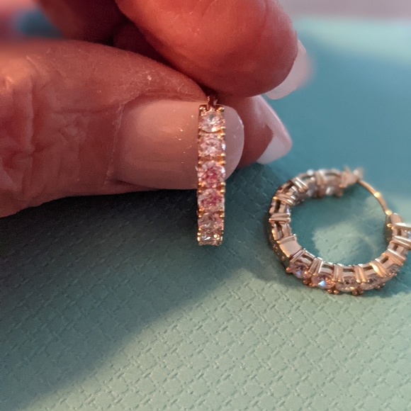 Cz Ring and Earrings Set/ SOLD - Picture 6 of 8